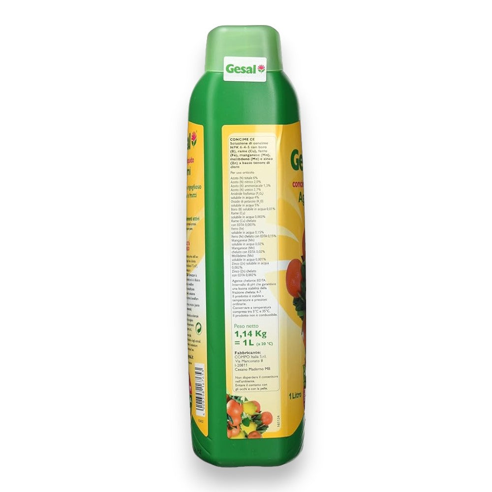 Engrais liquide pour plants d'agrumes 500 ml