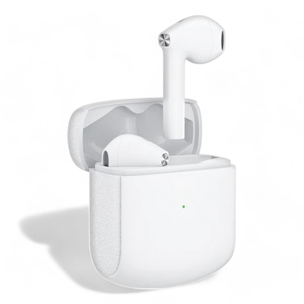 écouteurs sans fil lotech 5v/40 mah - col. blanc