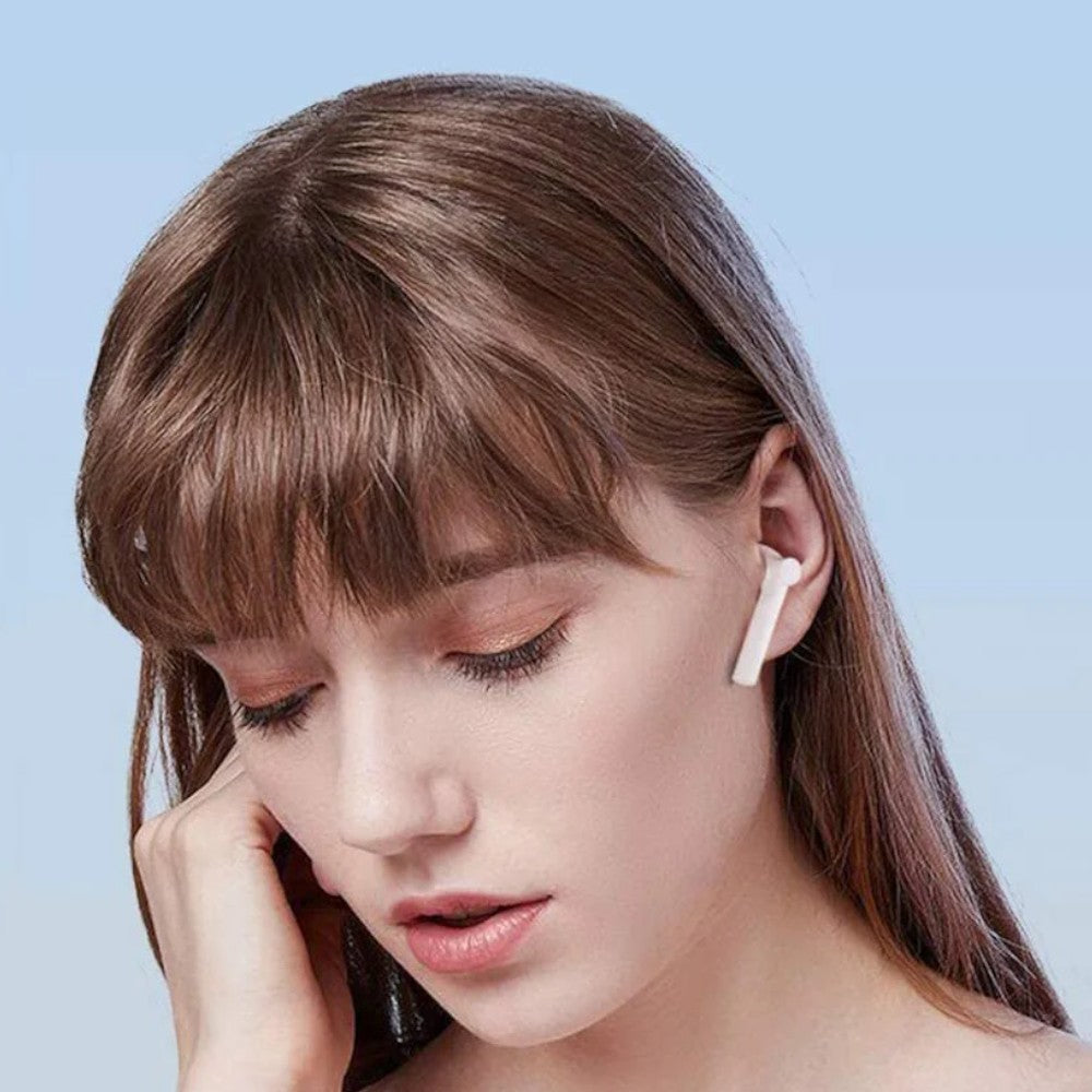 écouteurs sans fil lotech 5v/40 mah - col. blanc