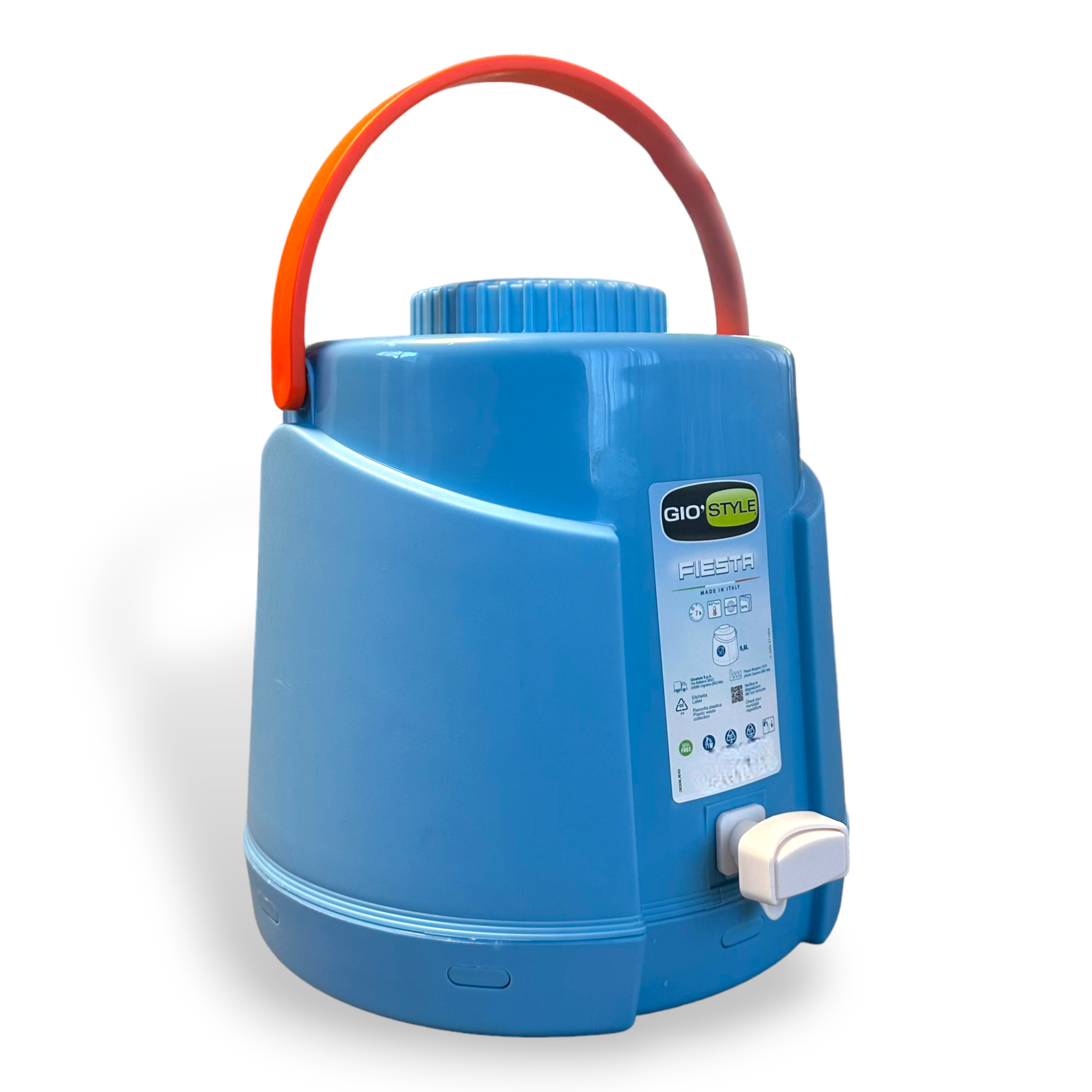 Bouteille distributrice thermique de 5 litres avec robinet GioStyle