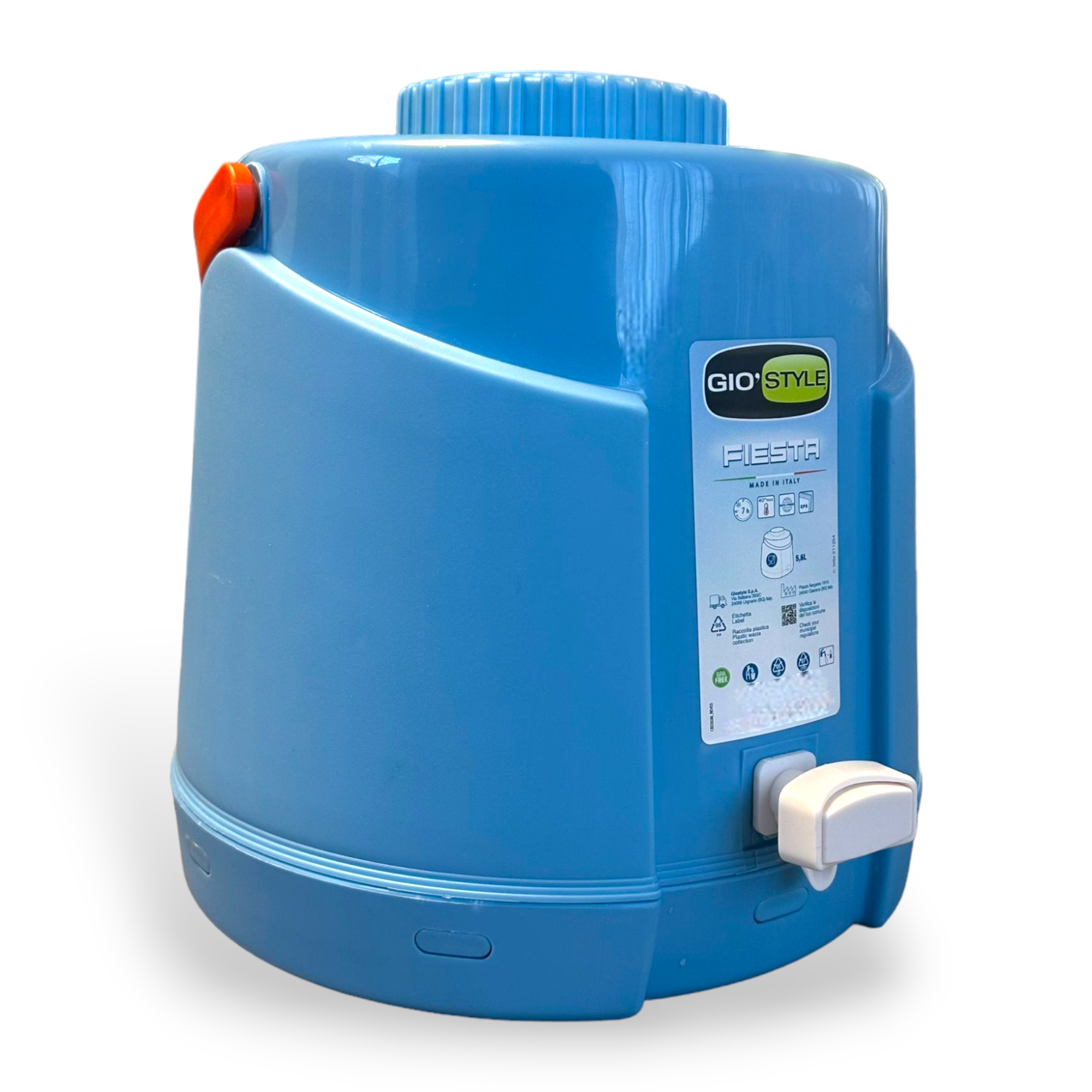 Bouteille distributrice thermique de 5 litres avec robinet GioStyle