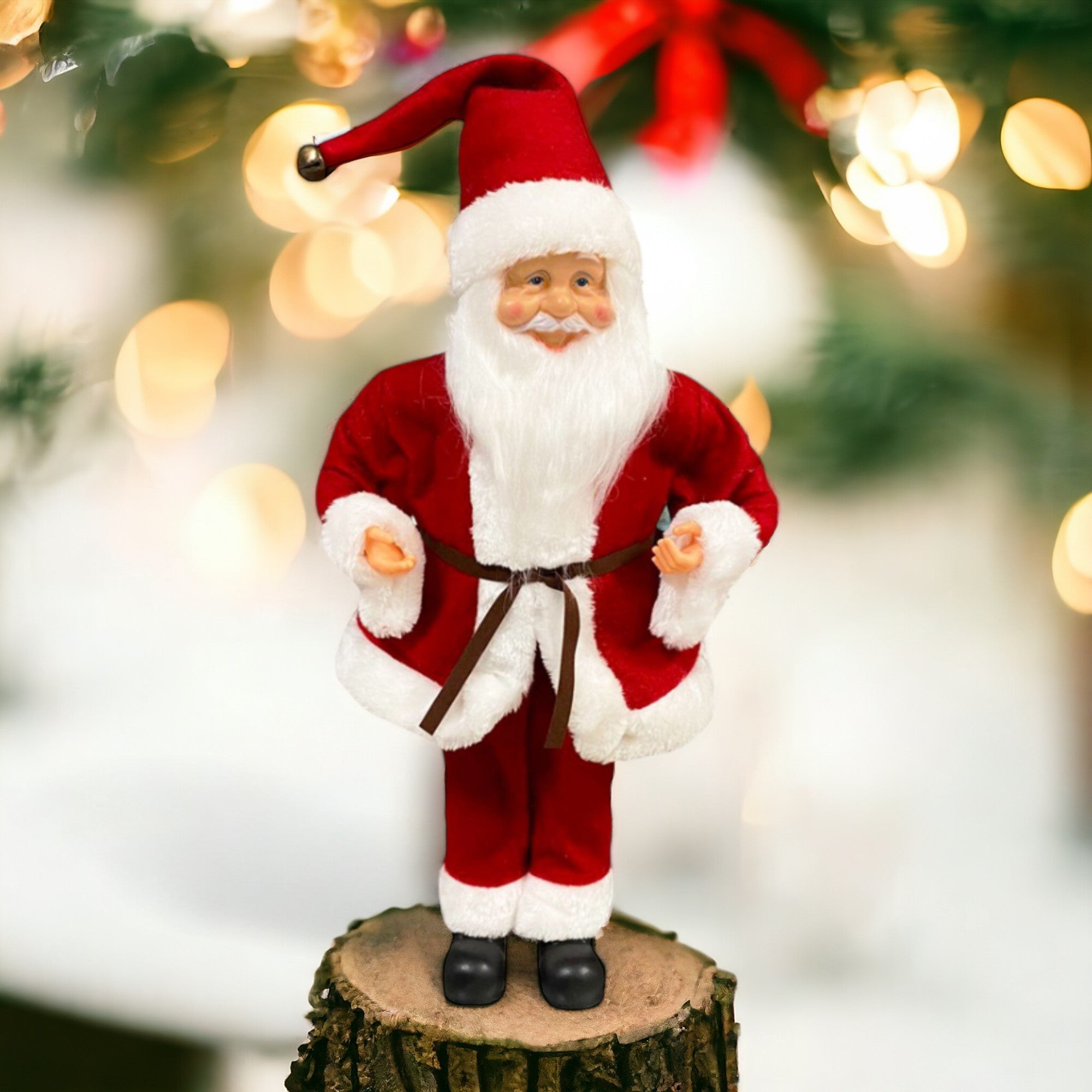 Père Noël avec boîte à musique 45 cm