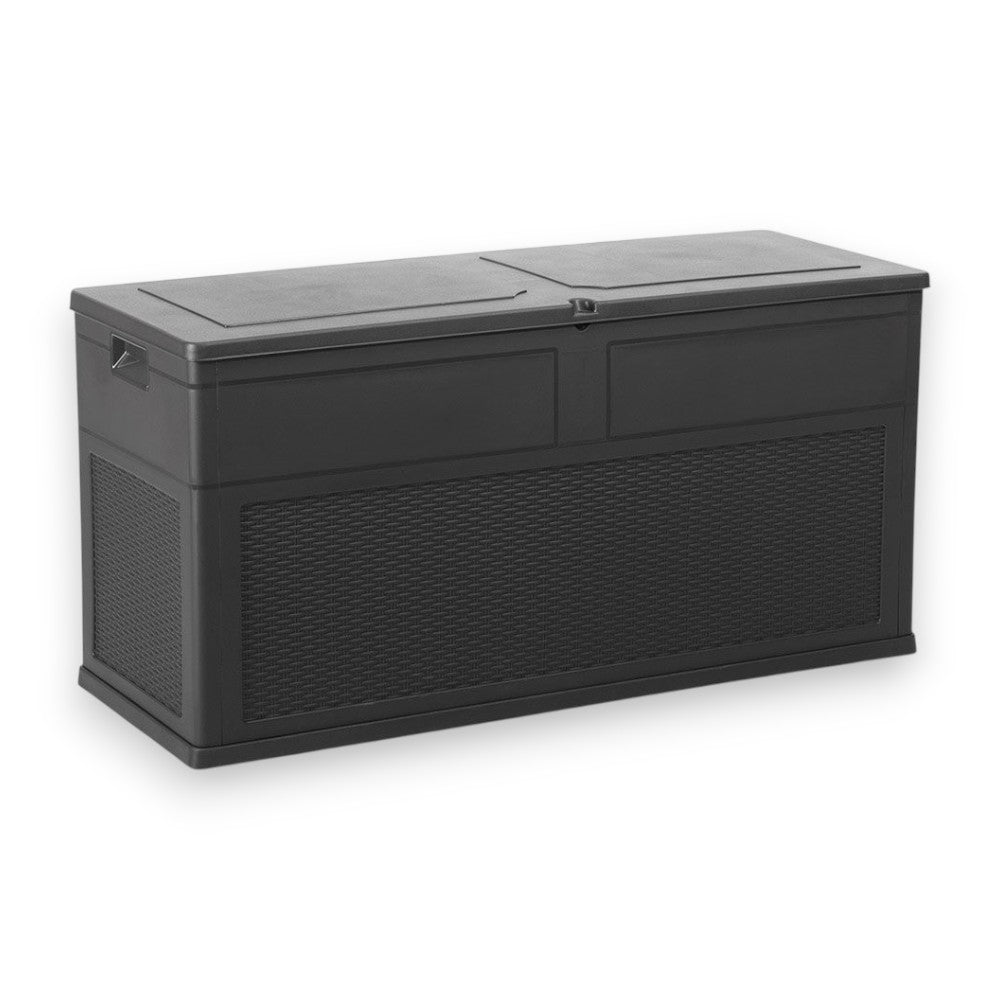 Toomax polyvalent extérieur conteneur banc de rangement jardin coffre en plastique