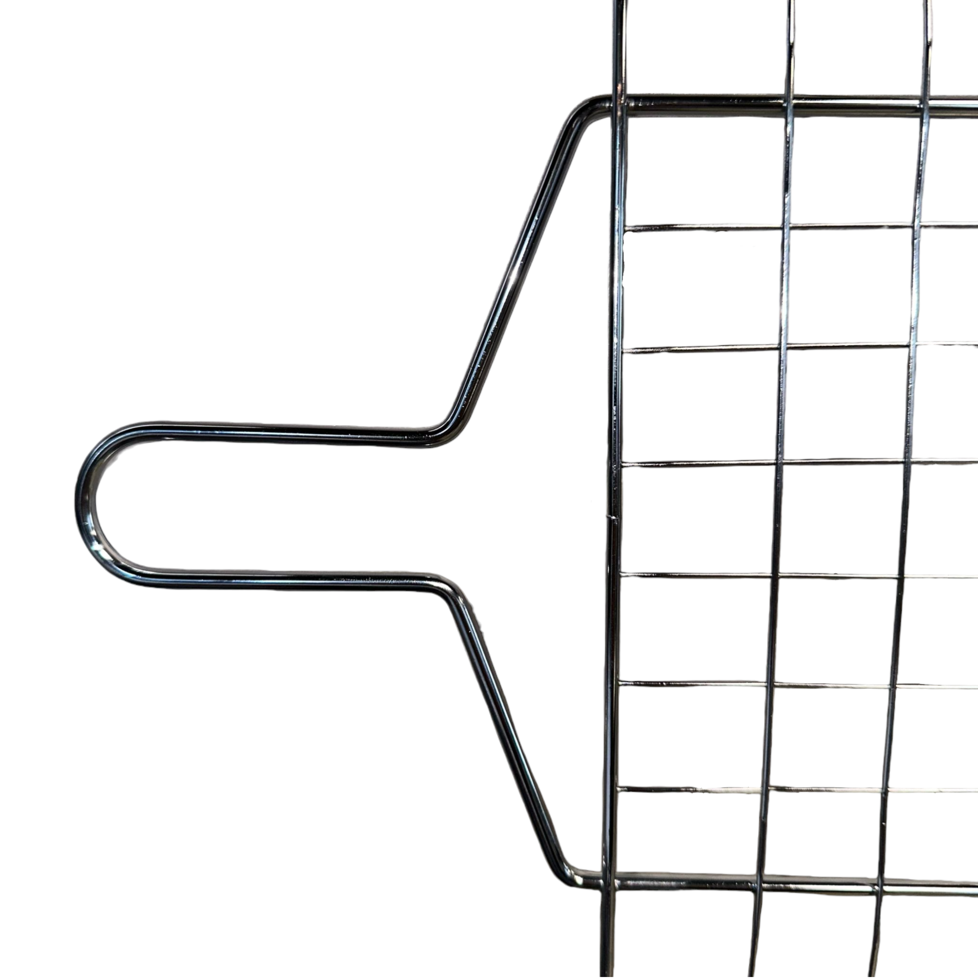 Grille de gril 50x38,5 cm avec double plaque en acier pour braises et anneau de verrouillage BestBQ