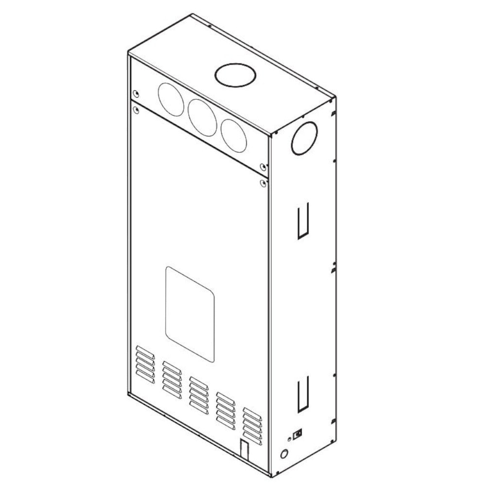 Caldaia unità d'Incasso spaziozero 4 Condensing con portina
