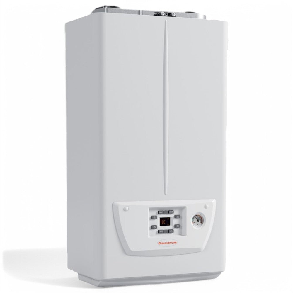 Caldaia a condensazione istantanea 25 Kw A con accesso istantaneo Mycode metano gpl e aria propanata 40x25xH74 cm H2 Ready Victrix Omnia