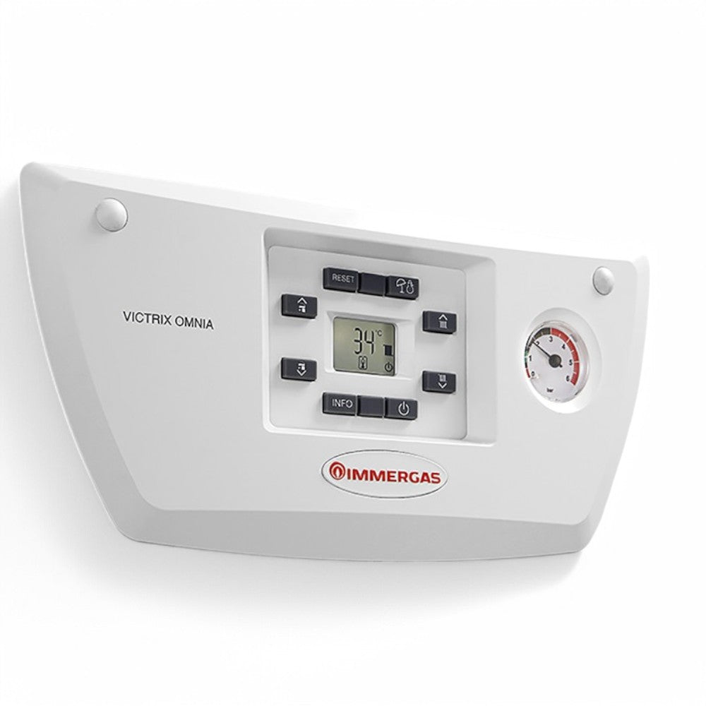Caldaia a condensazione istantanea 25 Kw A con accesso istantaneo Mycode metano gpl e aria propanata 40x25xH74 cm H2 Ready Victrix Omnia