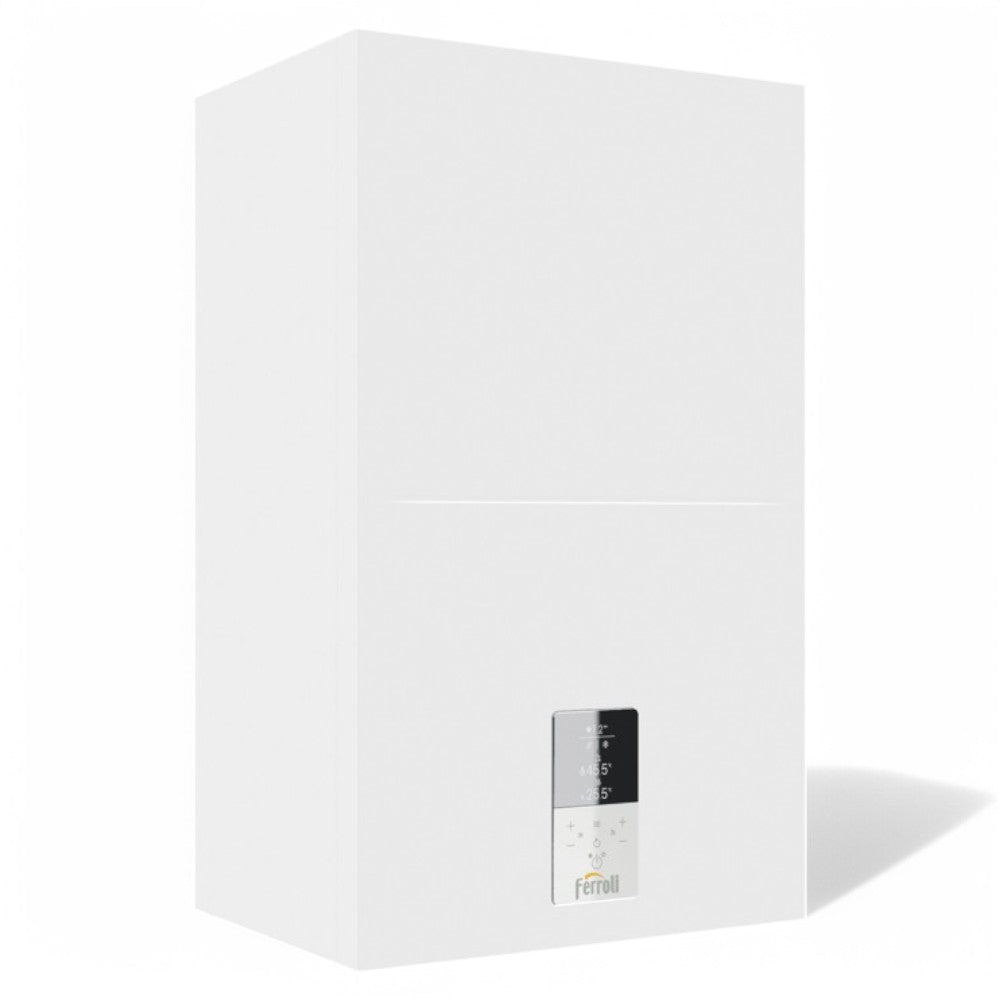 Caldaia a condensazione istantanea A con scambiatore primario in acciaio inox ad elevato spessore metano e gpl 42x32xH70 cm Bluehelix Hitech Rrt