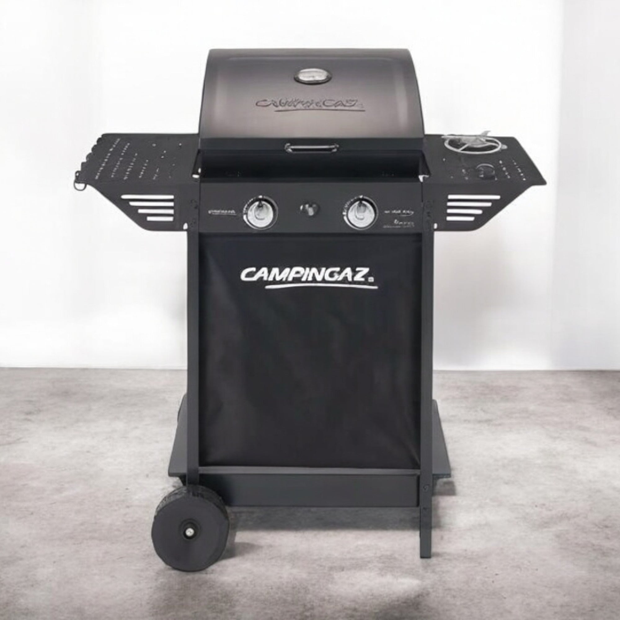 Barbecue à gaz avec 2 brûleurs en acier et brûleur latéral XPERT 100 LS PLUS