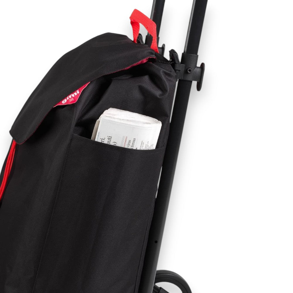 Chariot de courses 50 Litres "Twin" 4 Roues - noir