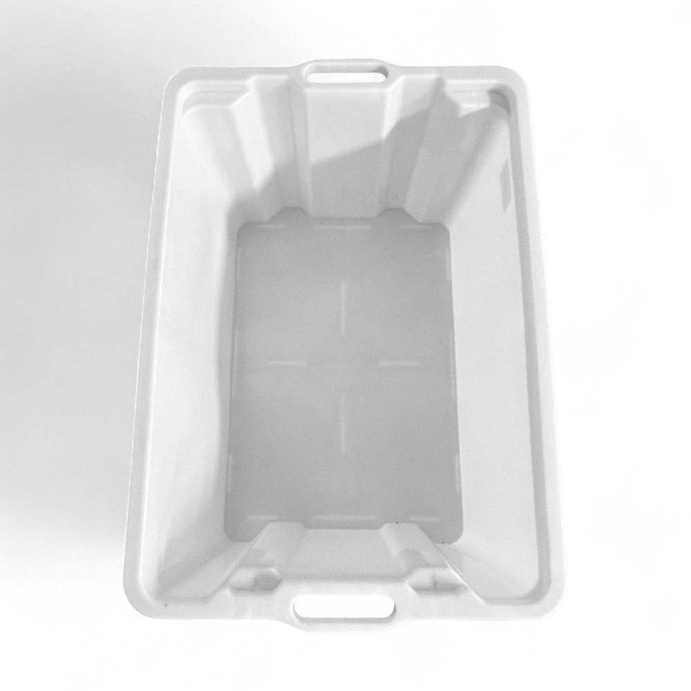 Boîte en polypropylène empilable et insérable - lt.50 cm.56x42x30h.