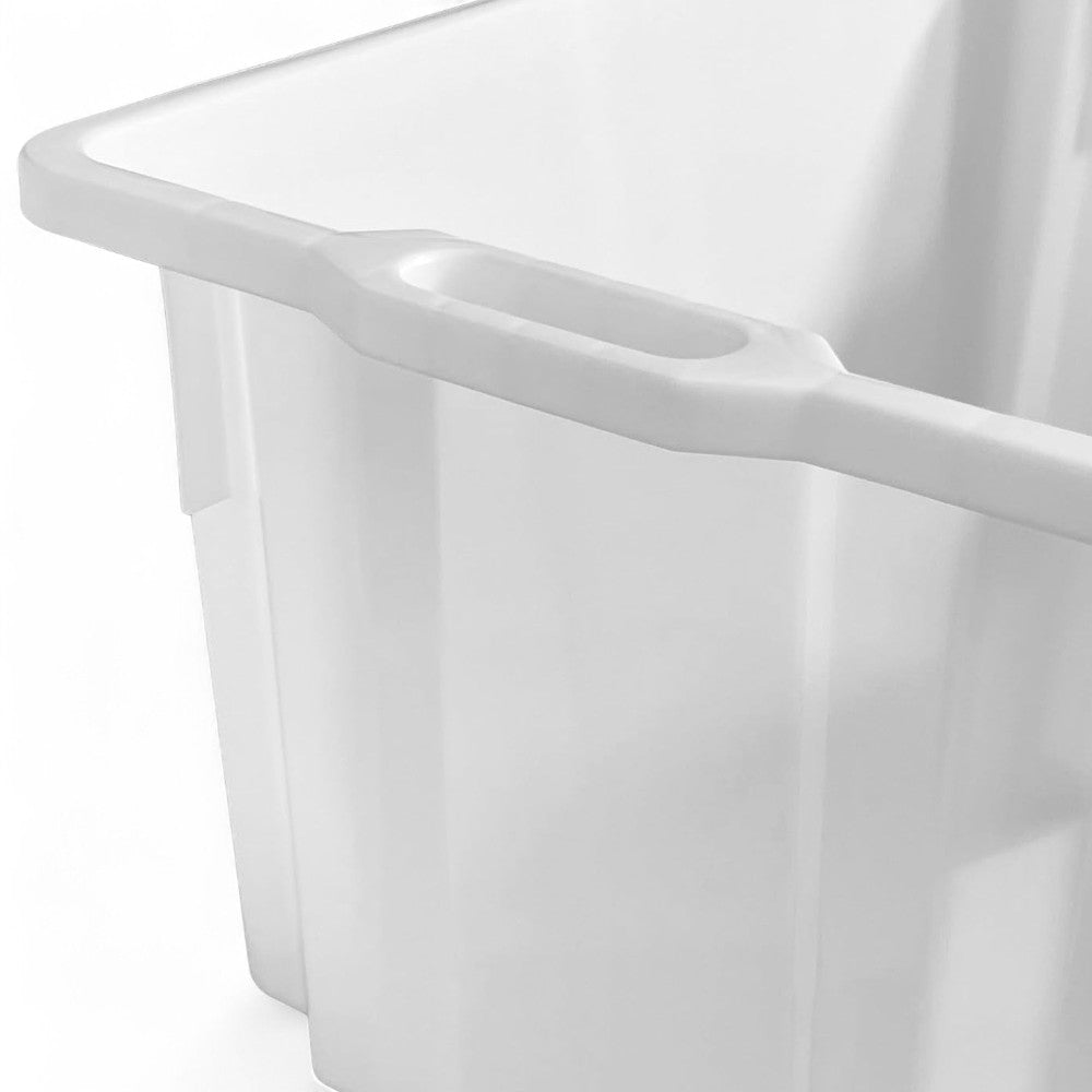 Boîte en polypropylène empilable et insérable - lt.50 cm.56x42x30h.