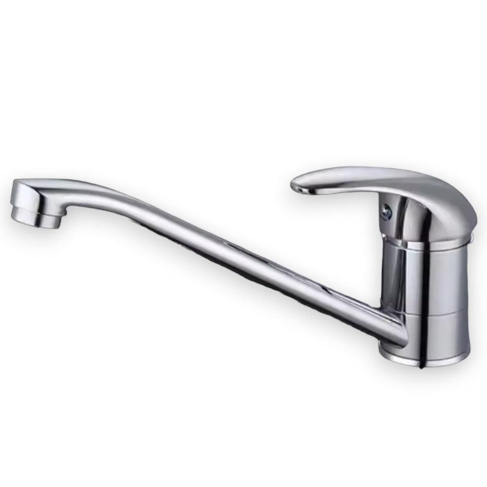 Mitigeur de lavabo de salle de bain en laiton chromé