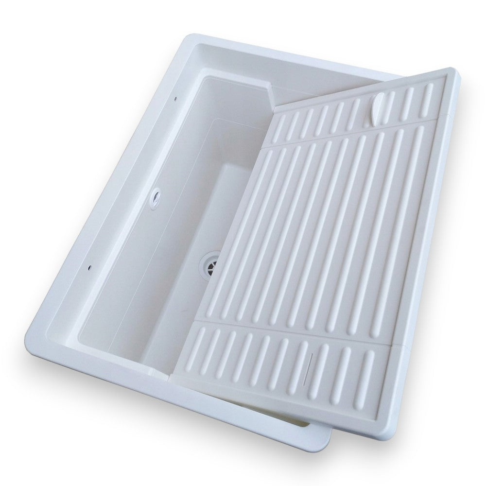 Meuble évier extérieur monobloc 59x41x75h cm