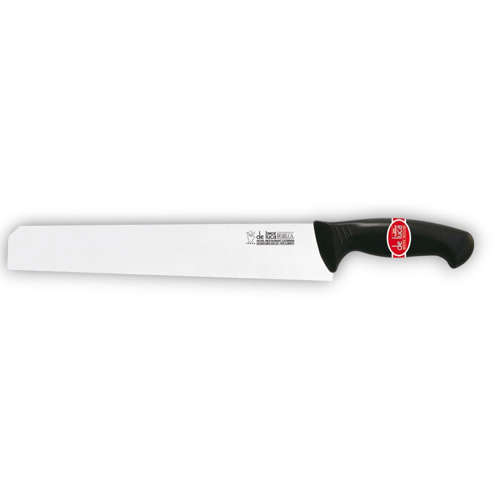 Coltello professionale per salumi 26 cm lama acciaio inox temperato spessore 2 mm manico ergonomico antiscivolo