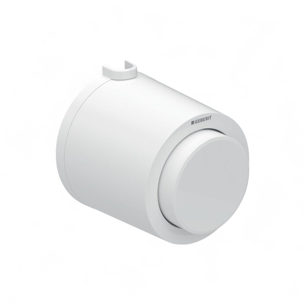 Comando pulsante pneumatico mono tasto bianco