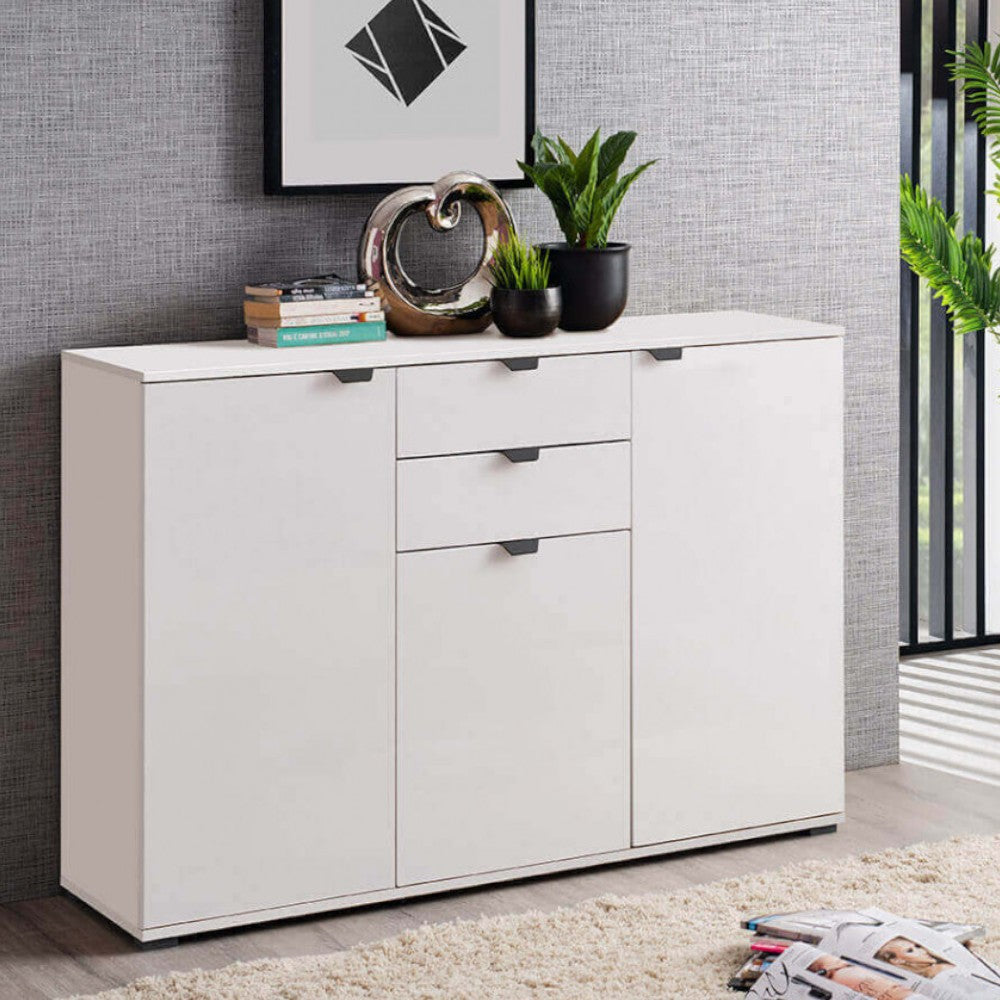 11008304 Armoire Duero Blanc Mat