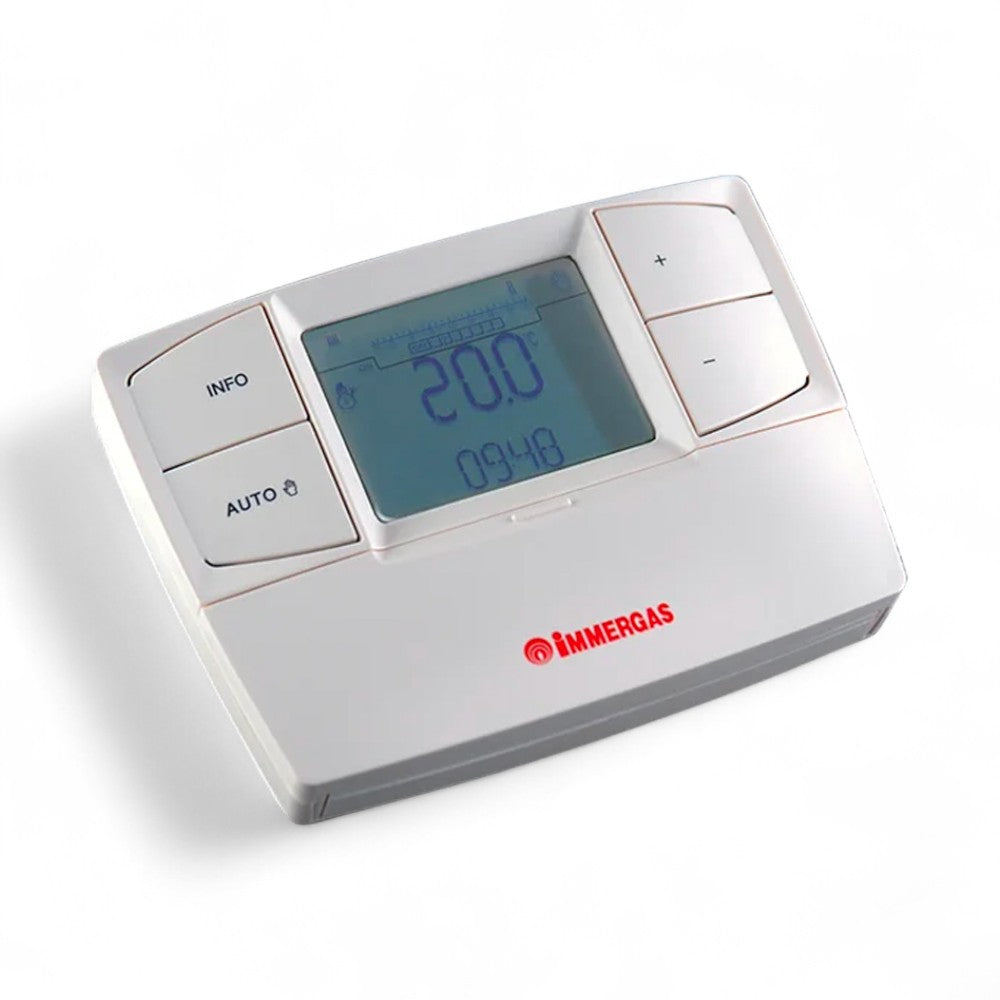 Cronotermostato remoto modulante retroilluminato bianco Car.V2