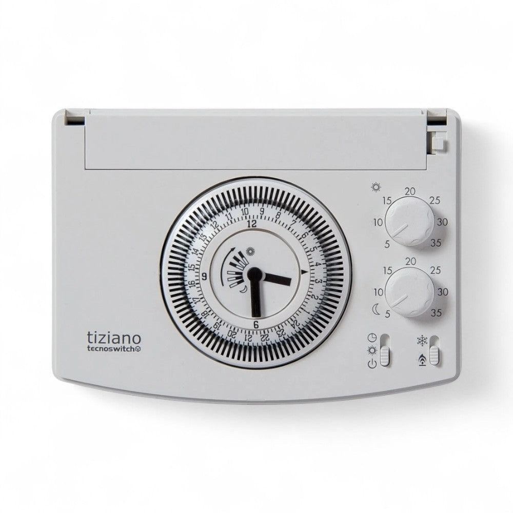 Cronotermostato elettronico giornaliero con regolazione Tiziano