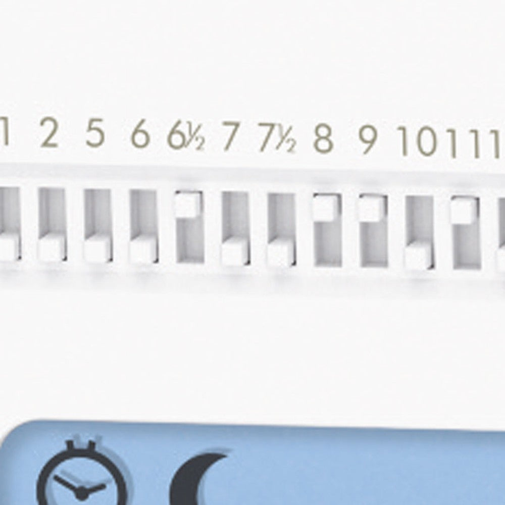 Cronotermostato digitale bianco con programmazione giornaliera Virtus