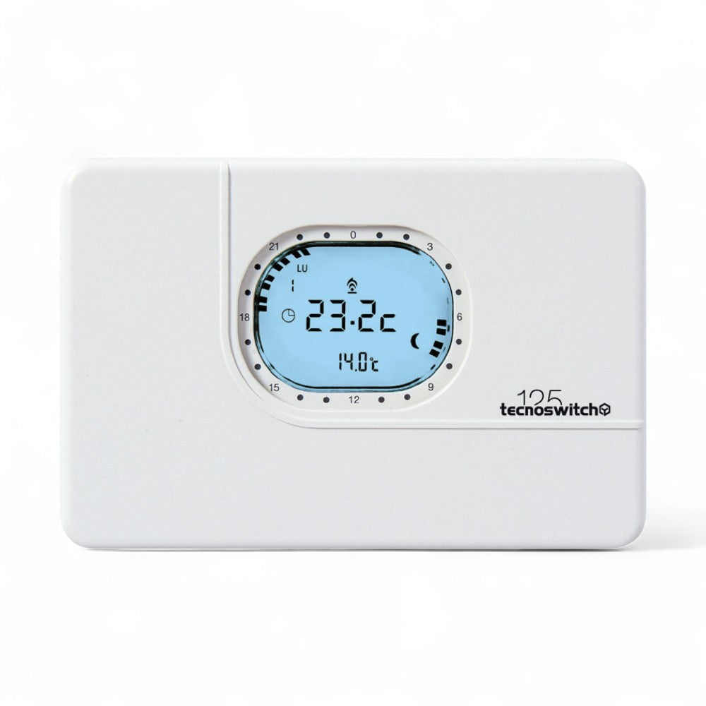 Cronotermostato digitale settimanale con regolazione +2°C - 35°C Bernini