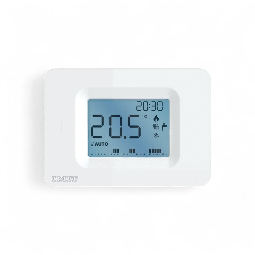 Cronotermostato a parete con programmazione giornaliera Orion Day