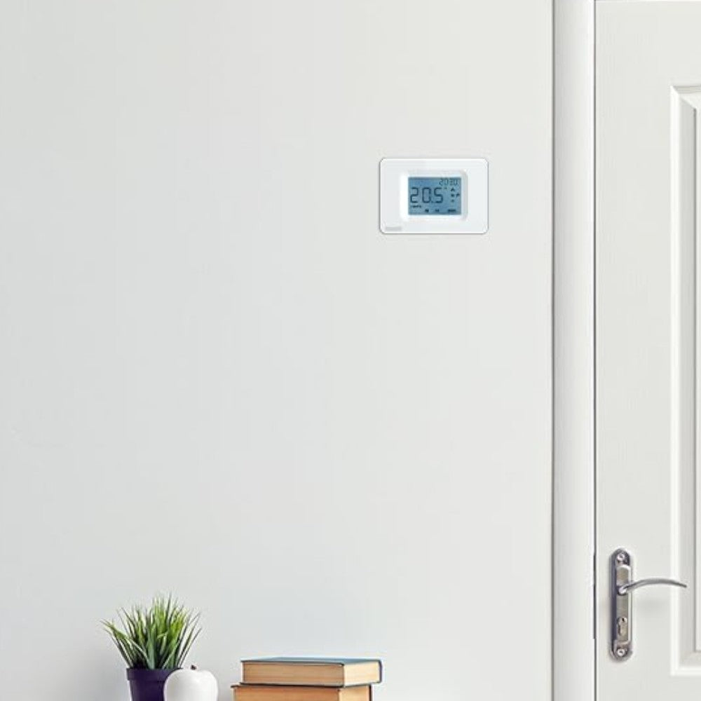 Cronotermostato a parete con programmazione giornaliera Orion Day Radio