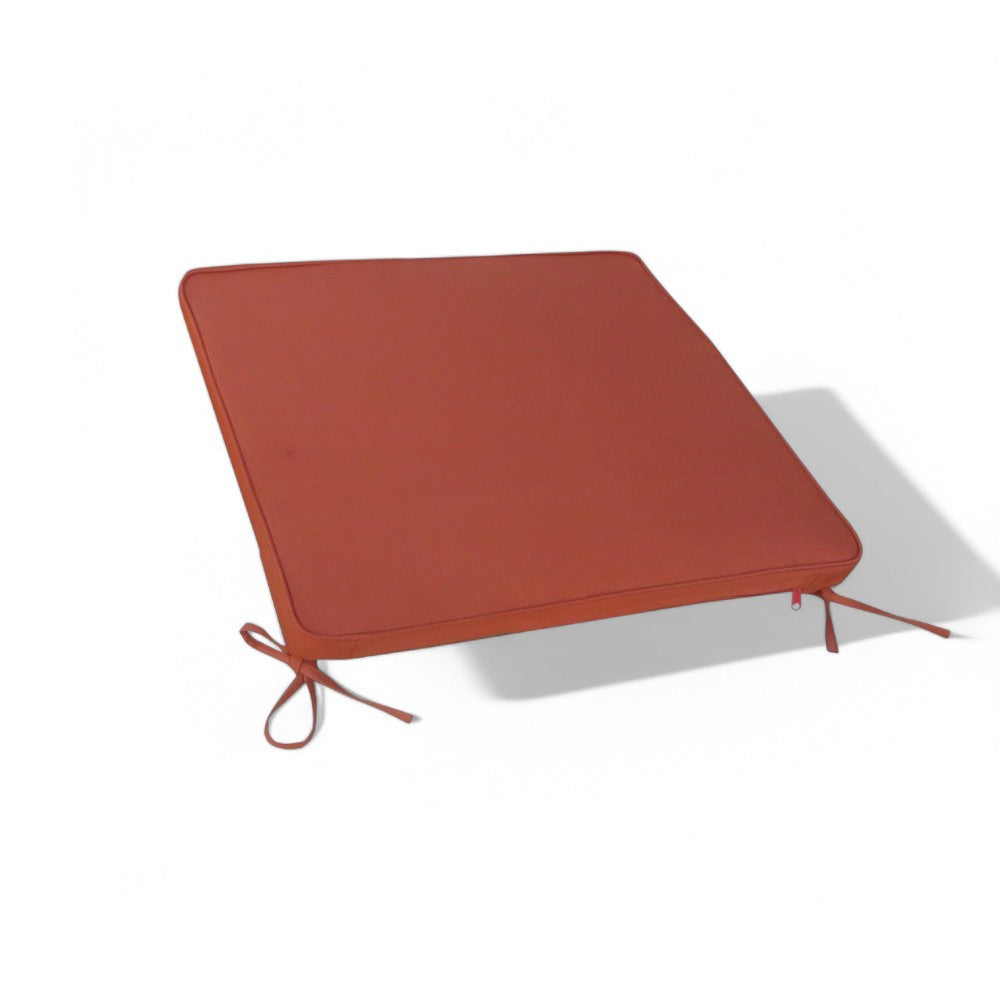 Coussin de siège véritable grand orange