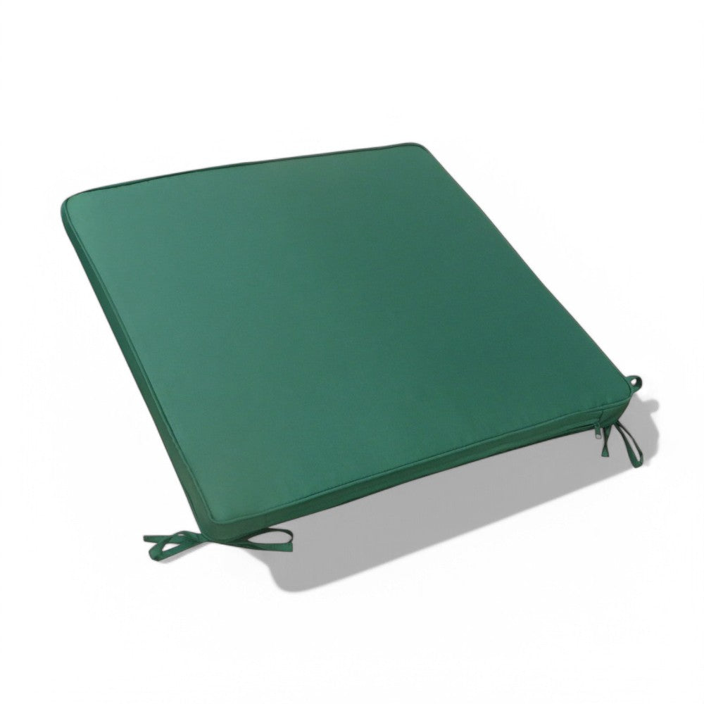 Coussin de siège véritable grand vert foncé