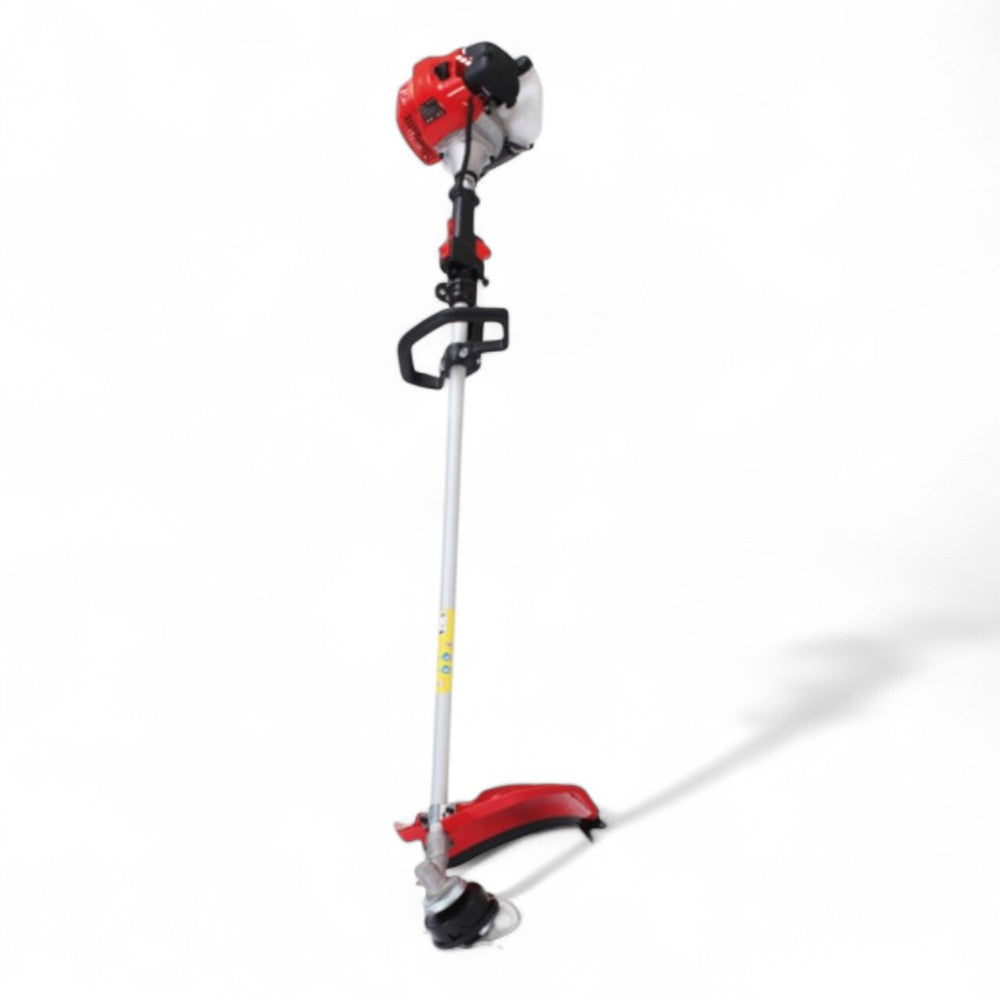 Decespugliatore a scoppio 32,6 cc motore 2 tempi raffreddato ad aria con maniglia ad anello e cintura singola