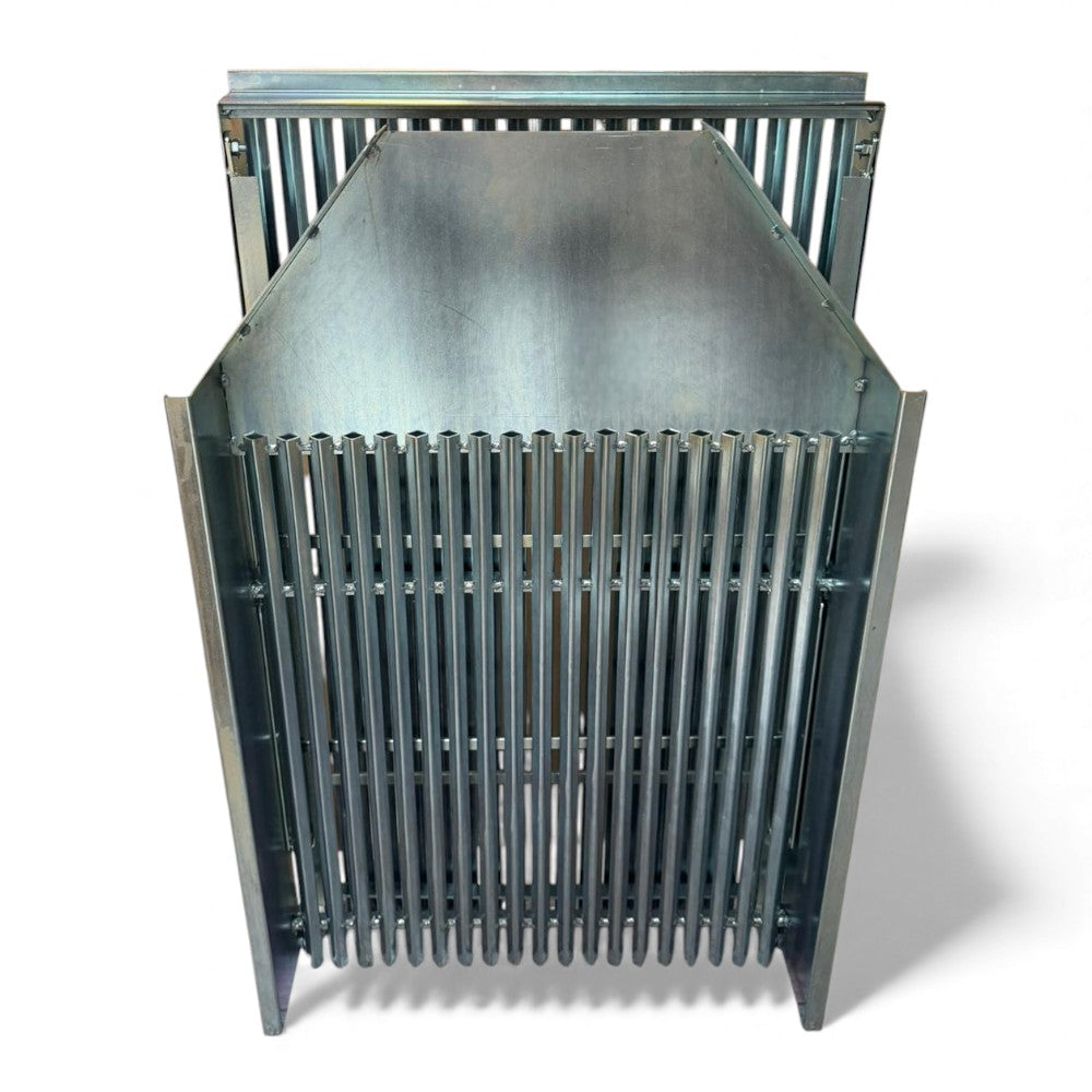 Effeuilleuse manuelle pour olives - fermée cm.100x60x30 - assemblée cm.191x60x97h.