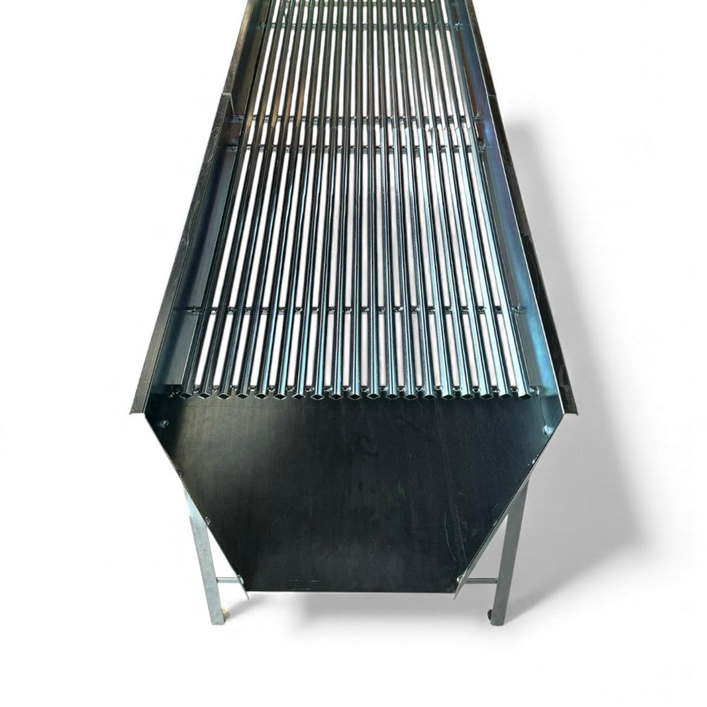 Effeuilleuse manuelle pour olives - fermée cm.100x60x30 - assemblée cm.191x60x97h.