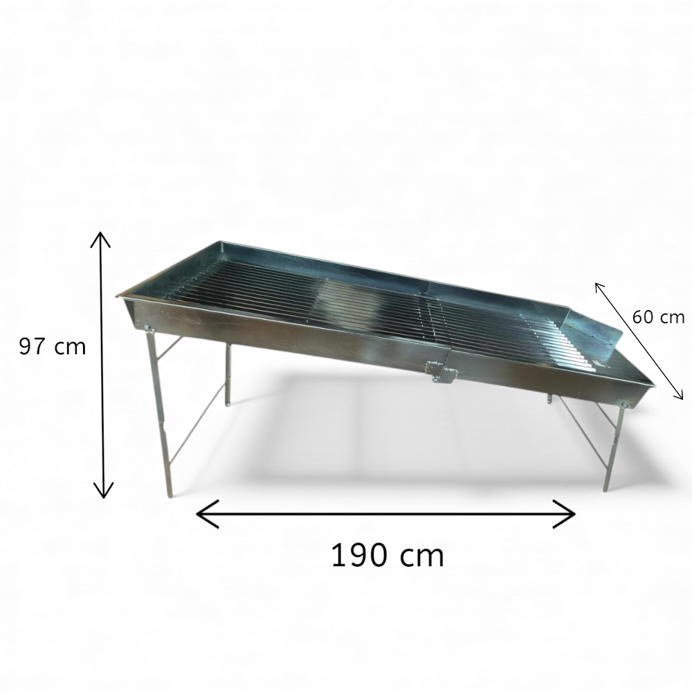 Effeuilleuse manuelle pour olives - fermée cm.100x60x30 - assemblée cm.191x60x97h.