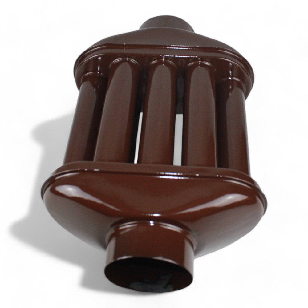 Diffuseur de chaleur en porcelaine marron 