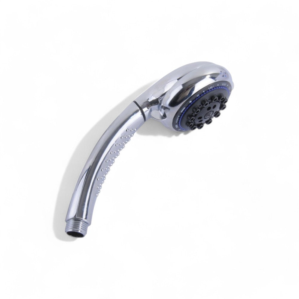 Douchette multifonctionnelle en plastique chromé "Play"