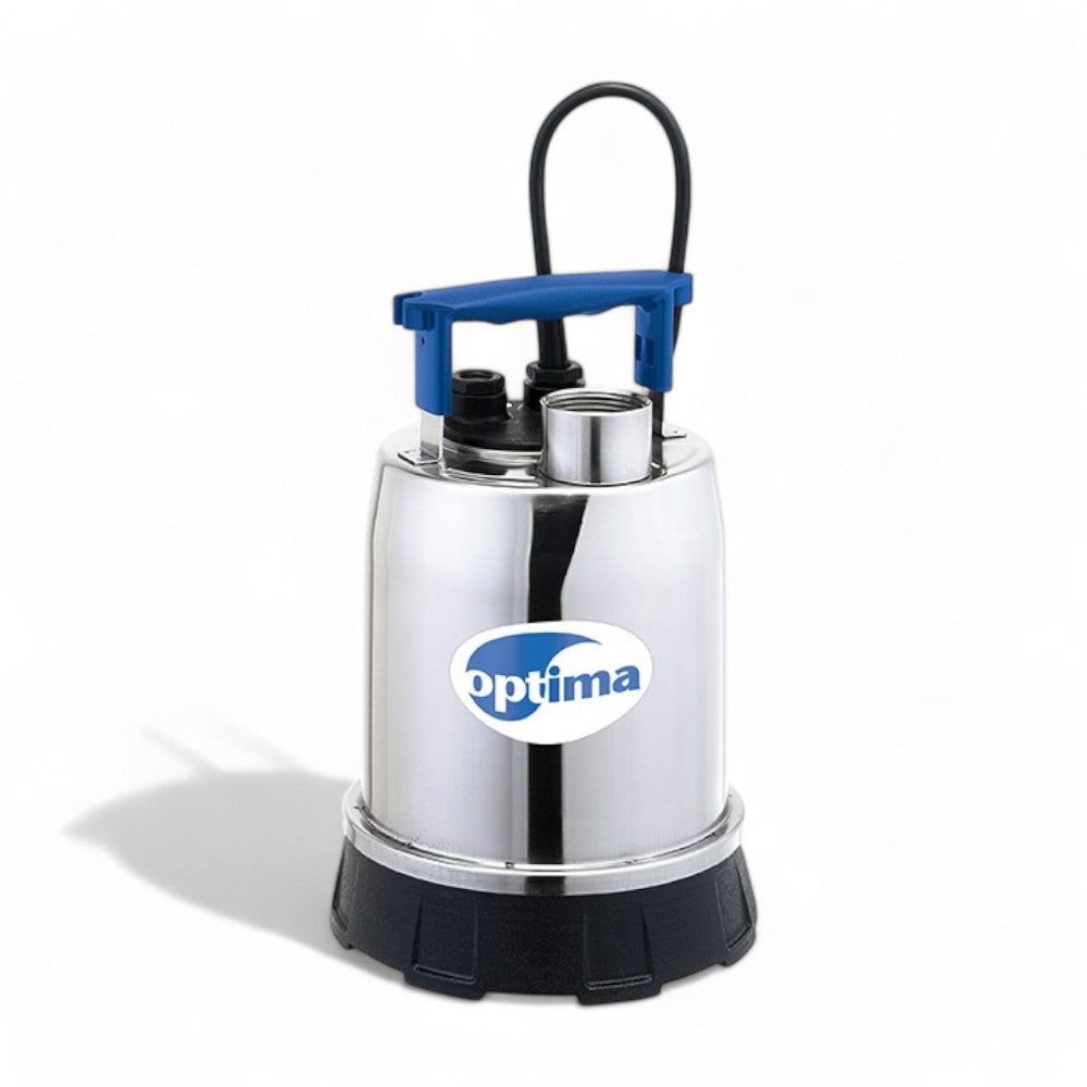 Elettropompa sommergibile con gallegiante per svuotamento di fosse biologiche e scarico in fognatura Optima