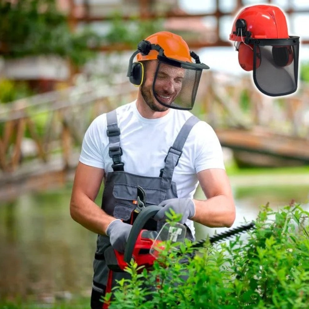 casque de protection avec visière