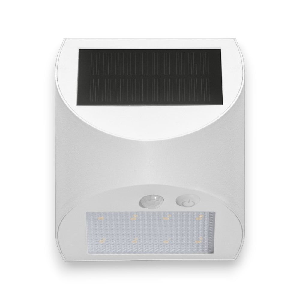 Faretto led 3W da esterno con sensore crepuscolare e di movimento pannello solare a batteria litio Century Arcadia Max