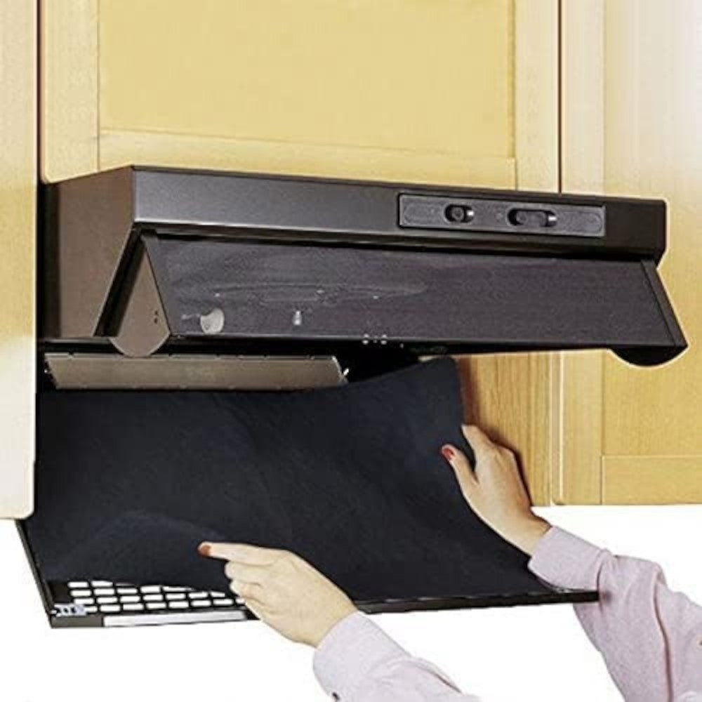 filtre de hotte noir 55x105 cm