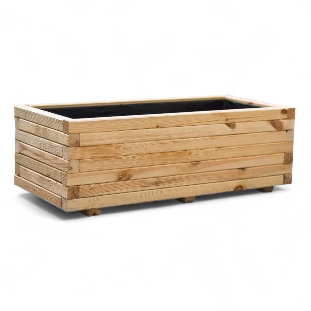 Jardinière en bois pour pots de fleurs et jardin