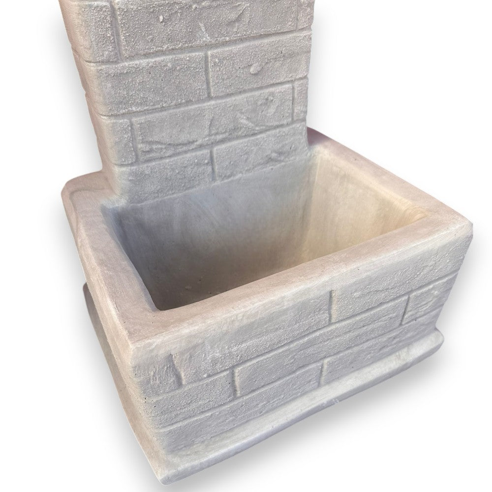 Fontaine centrale Appia Gris 43x36xH76 cm Decogarden