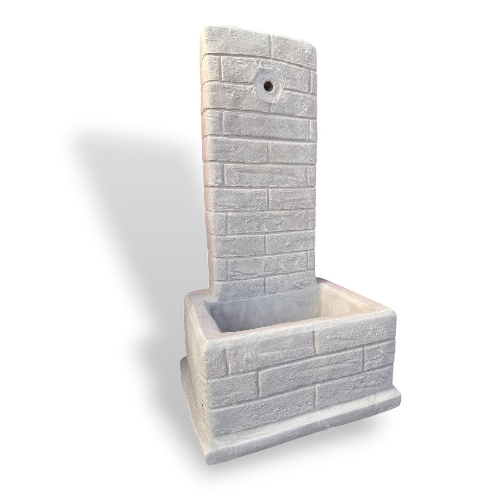 Fontaine centrale Appia Gris 43x36xH76 cm Decogarden