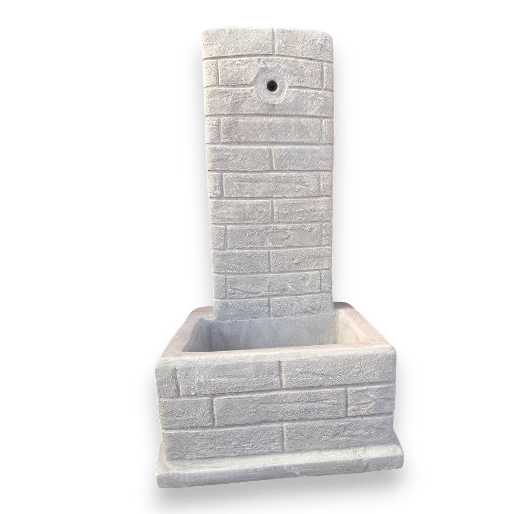 Fontaine centrale Appia Gris 43x36xH76 cm Decogarden