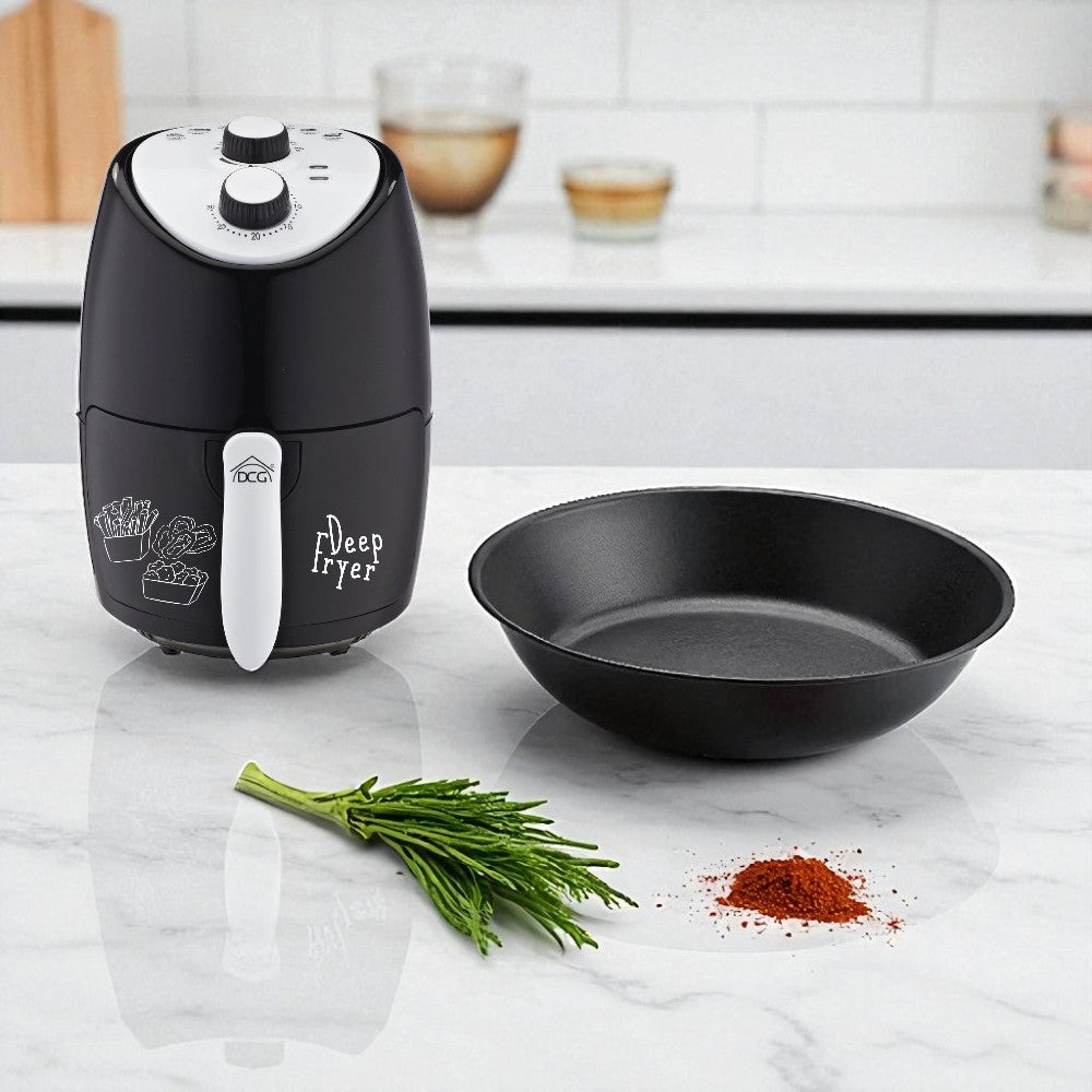 friteuse à air 'fr 3504' dcg 2 lt-1000 watts