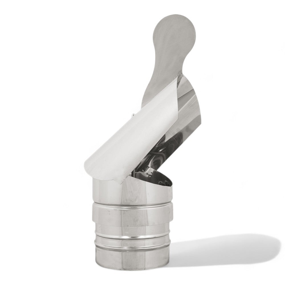 Cheminée à Aile Rotative Galvanisée - ø 10 cm