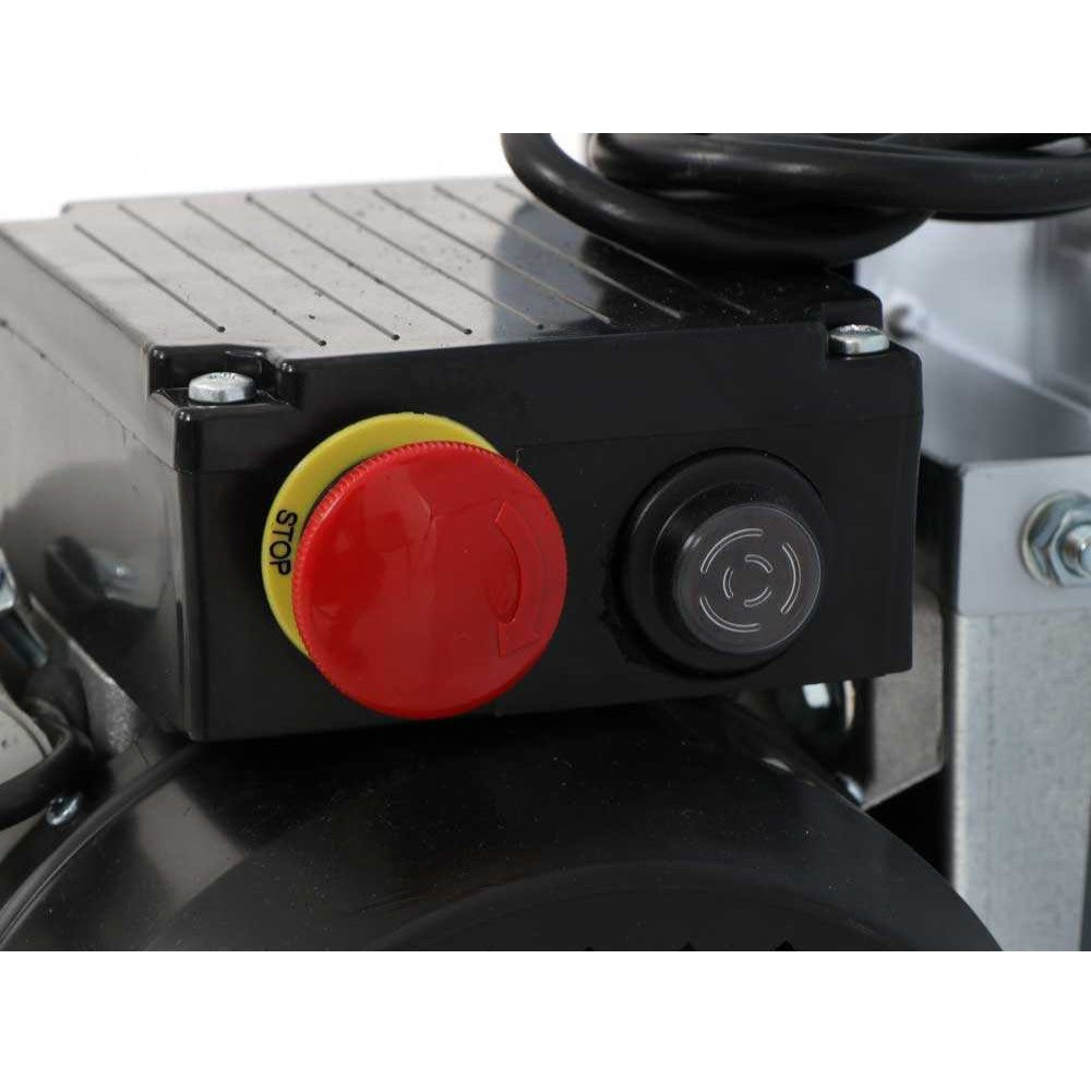 Égrappoir électrique fixe avec rehausse de protection et capacité 1,5Hp Dvep20F Grifo Marchetti