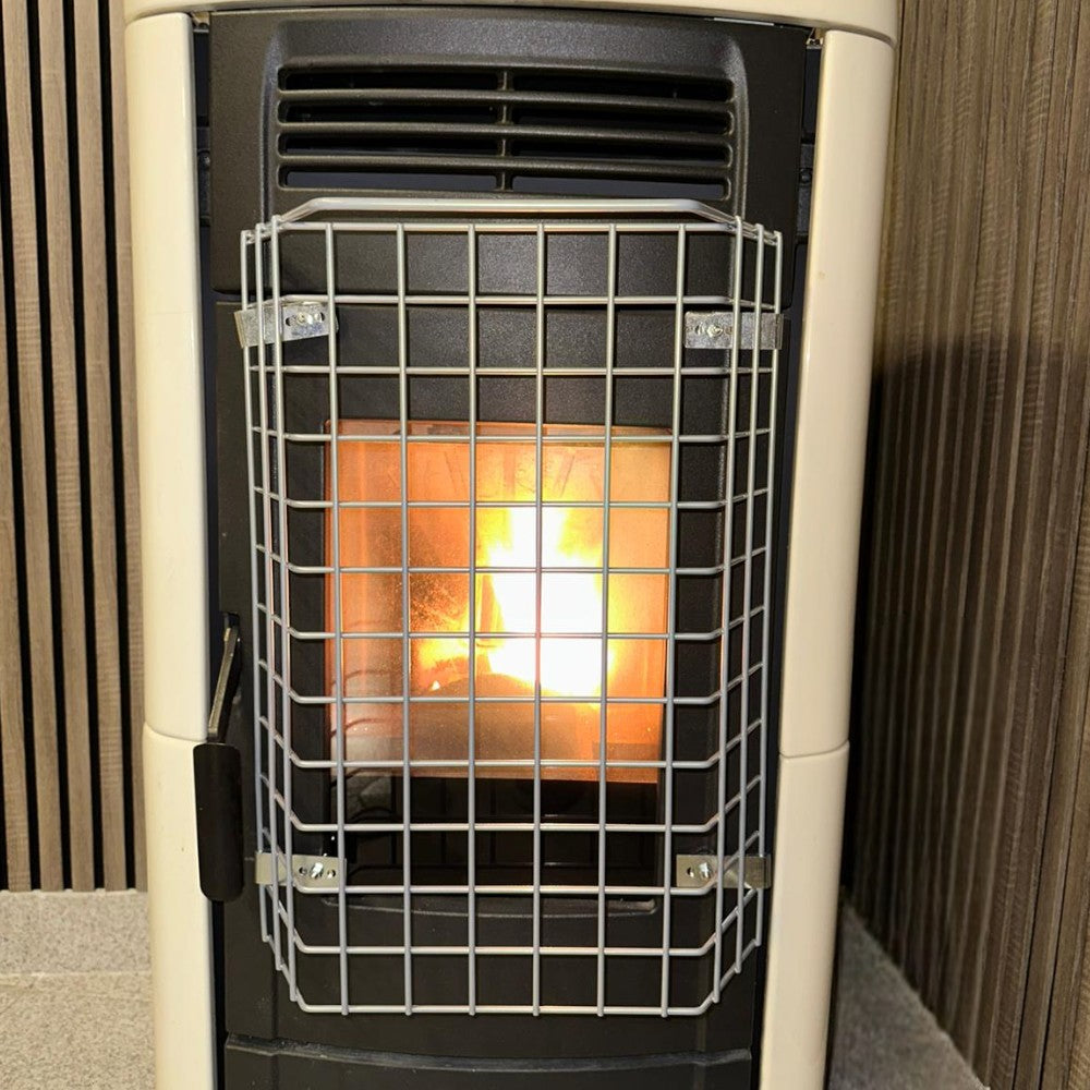 grille de protection contre les brûlures 'lux' réglable 49x14x34,5h cm