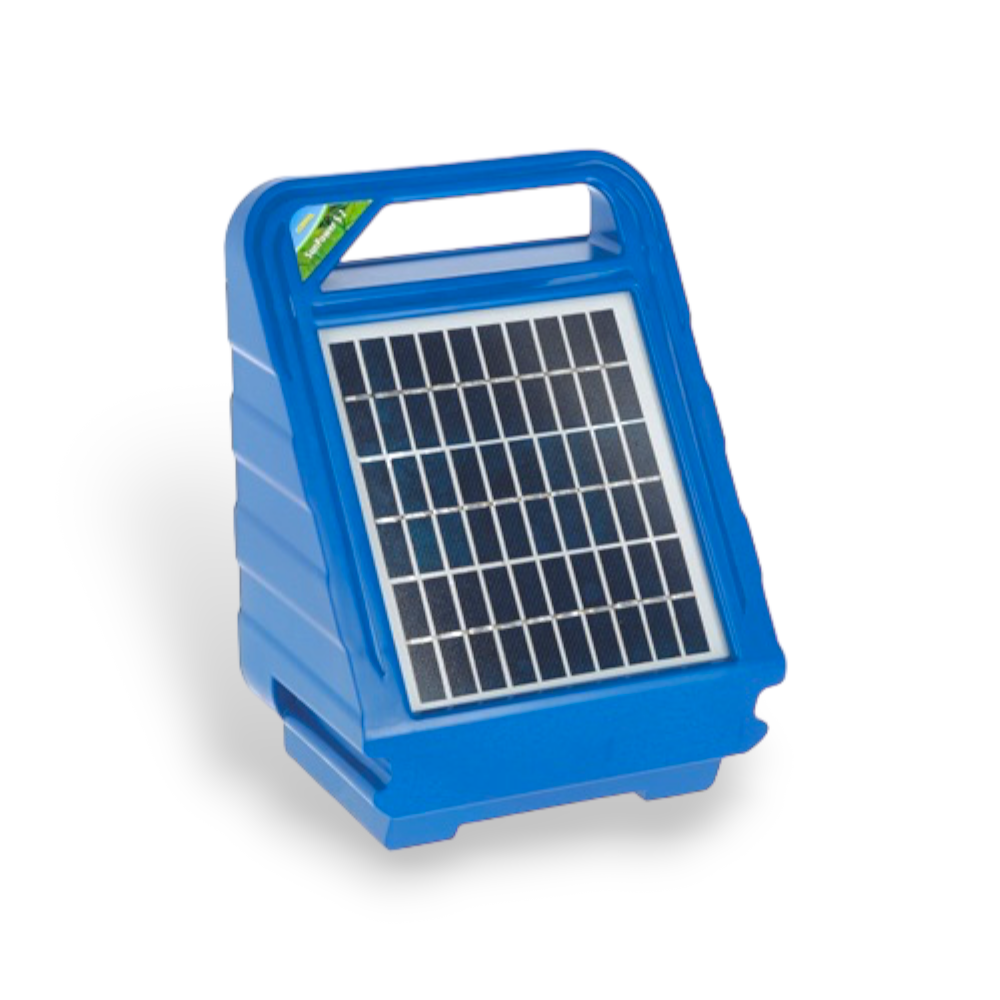 Électrificateur avec panneau solaire 3W pour clôtures électriques Sun Power CORRAL