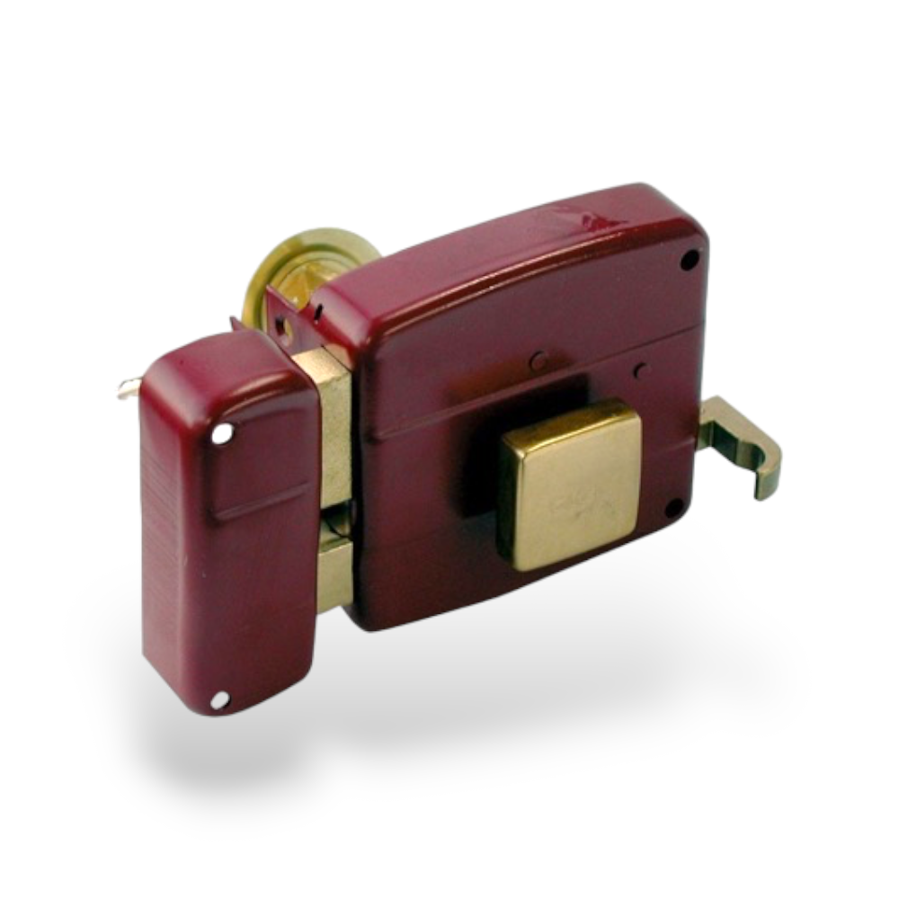 Serrure à appliquer en acier peint pour portails et portes CISA 50110