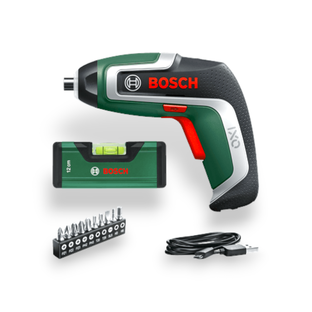 Kit visseuse sans fil 3,6 volts avec 10 embouts et niveau IXO 7 BOSCH